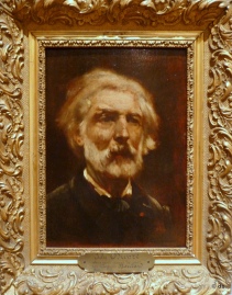 Auguste-Marie Boiulard, "Portrait de Jules Dupré deux mois avant sa mort",  Musée Louis Senlecq © db